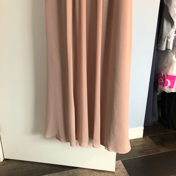 Frost Rose Bridesmaid Dress - Picture 3 of 4